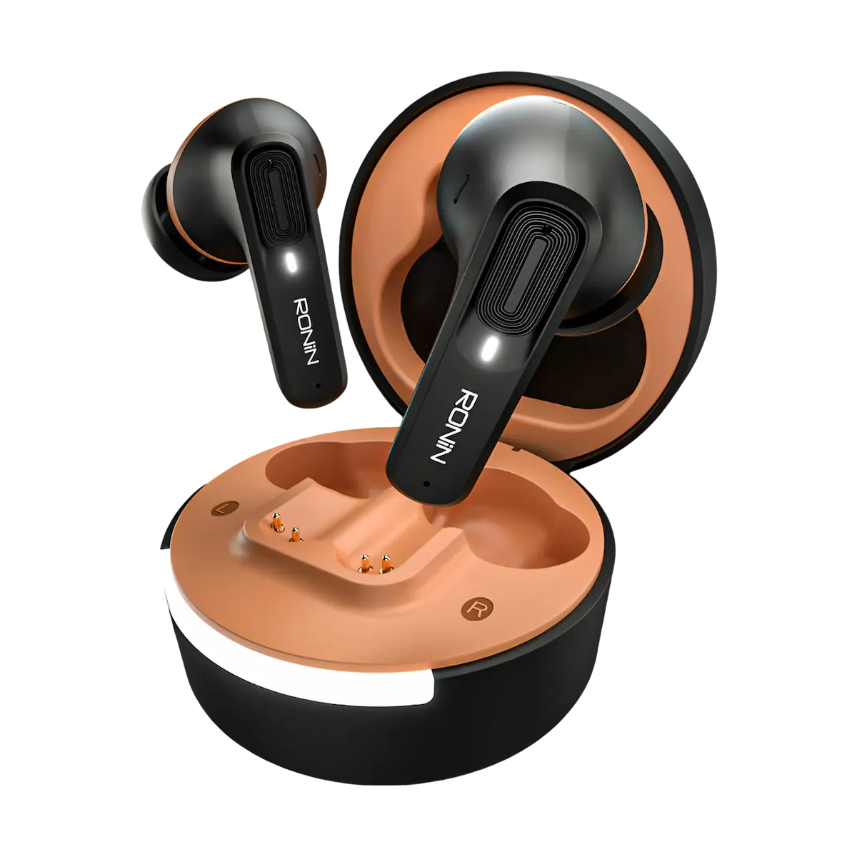 Ronin-Mellow-R-7100-Earbuds R-7100 – Front View