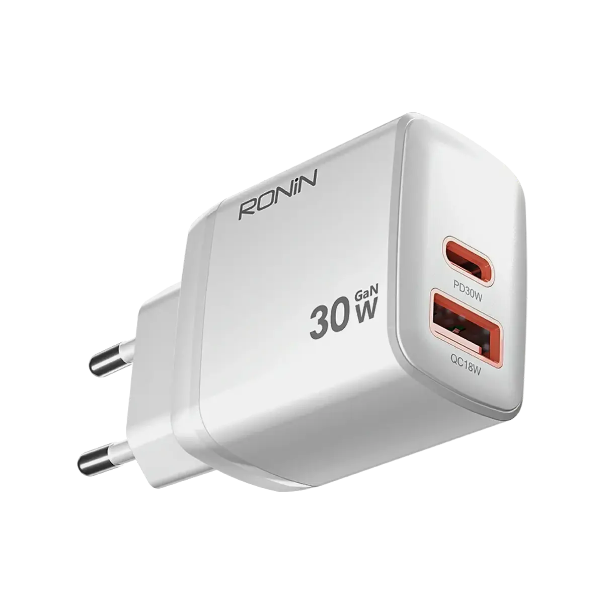Ronin Flux R-6030 30 Watt Gan Fast Charger Ronin Flux R-6030 30 Watt Gan Fast Charger