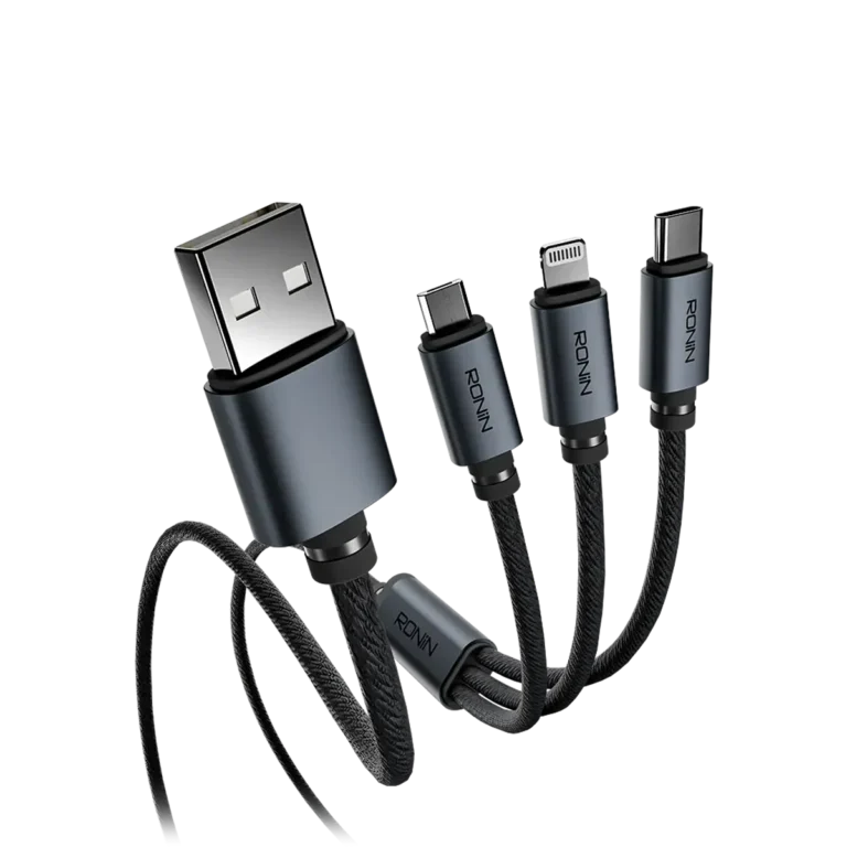Ronin SMASH R-2015 3 in 1 Fast Charging Cable