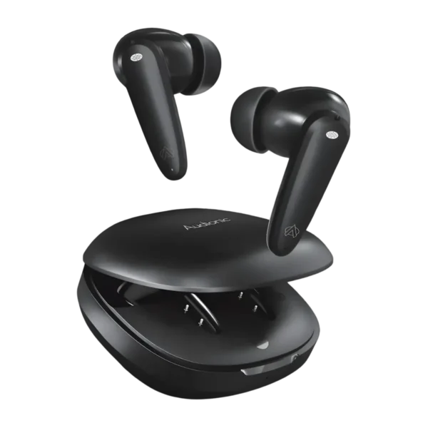 complete Audionic Airbud 725 Pro earbuds with case