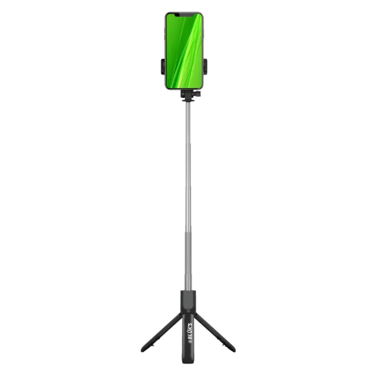 Bluks BX-310 Extra Long 700mm Selfie Stick + TriPod Stand