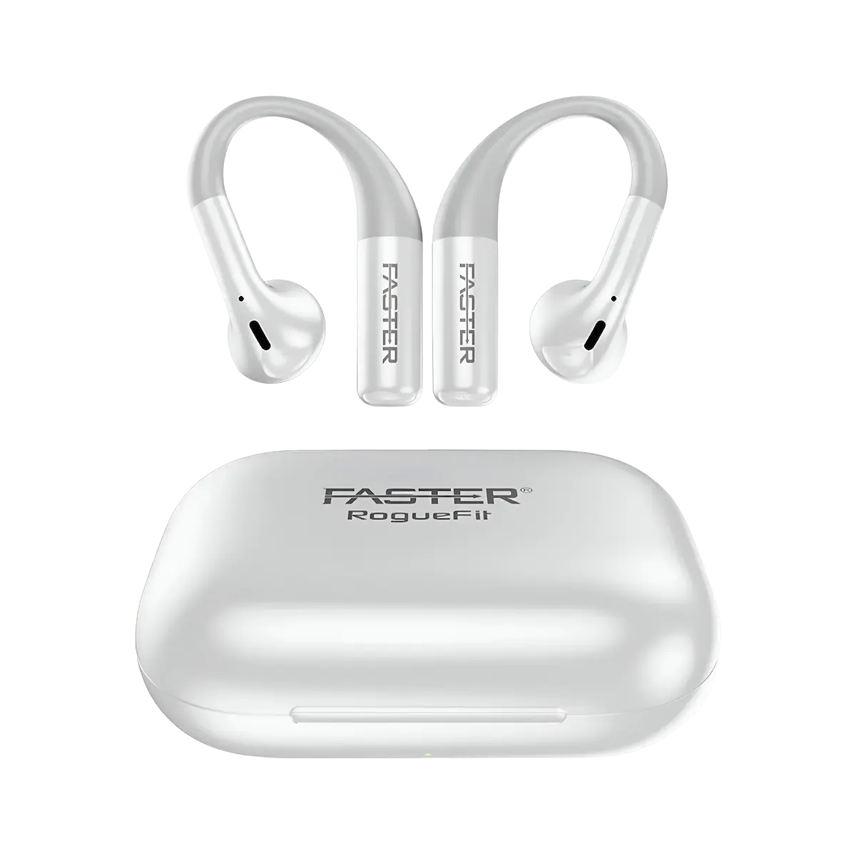 Faster-RogueFit-Earbuds RogueFit paired with its charging case