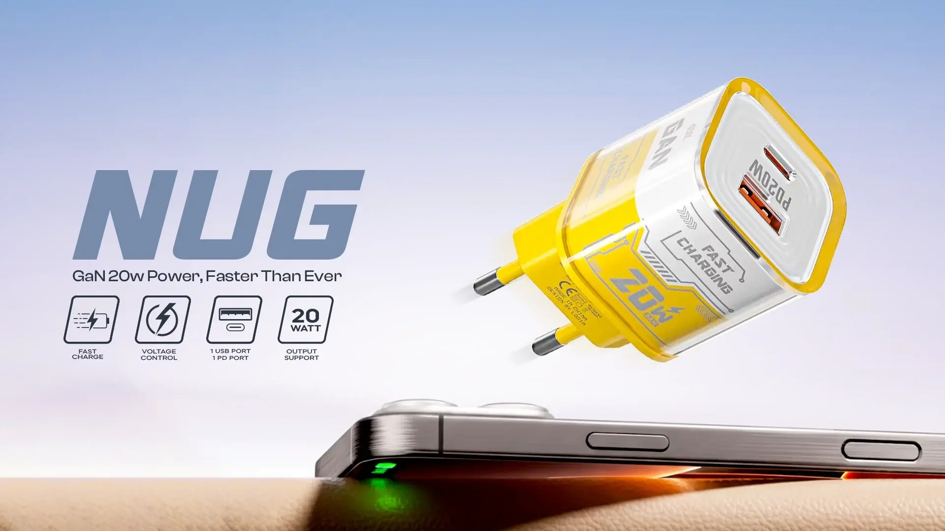 Login L-411 NUG GaN Fast Charger