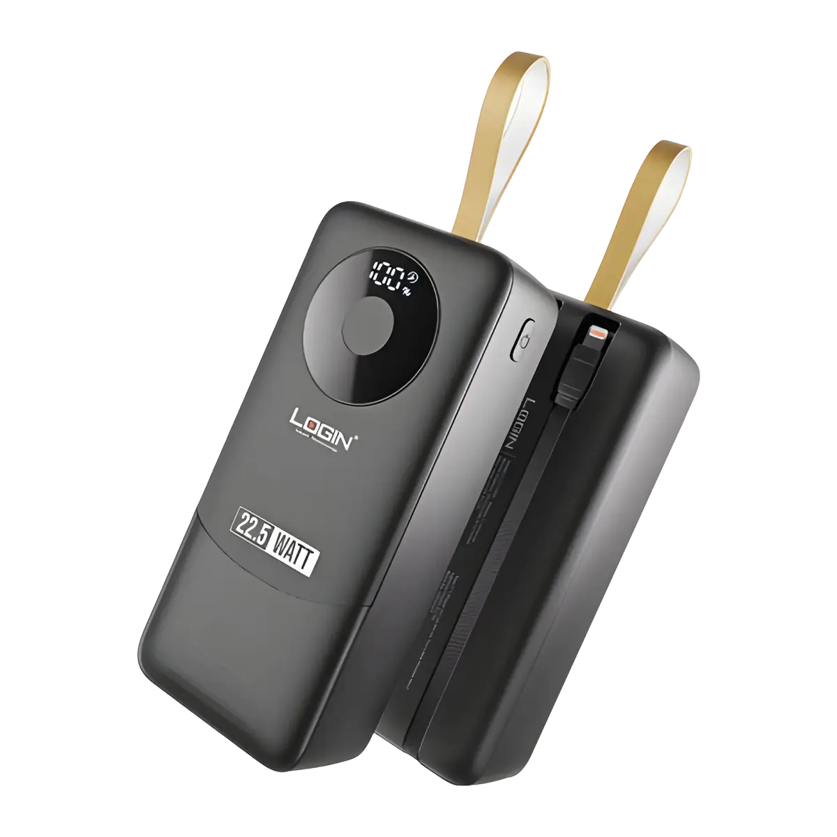 Login L-710 Pro Voltra Max 30000mAh Power Bank Black Login L-710 Pro Voltra Max 30000mAh Power Bank Black