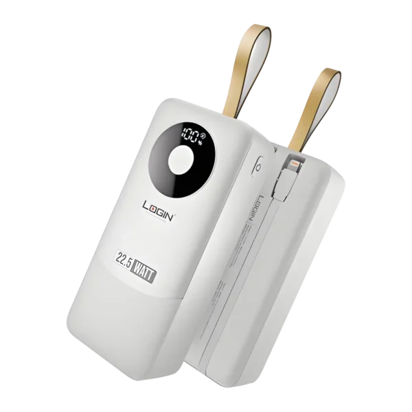 Login L-710 Pro Voltra Max 30000mAh Power Bank White