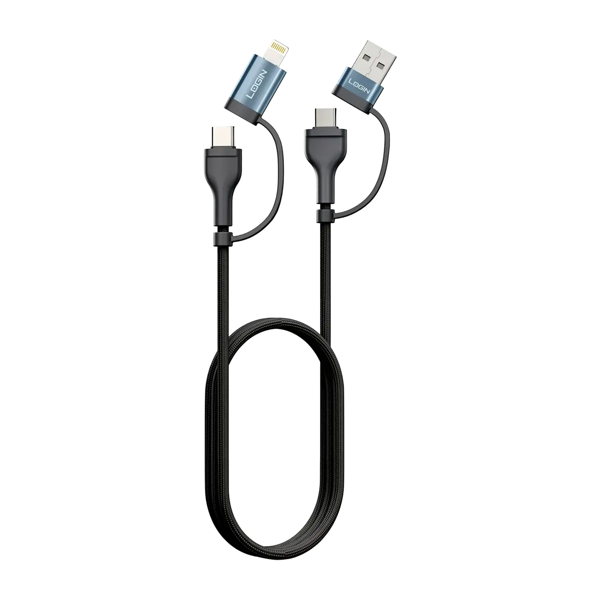 Login L-910 4-IN-1 Charging Cable Login L-910 4-IN-1 Charging Cable