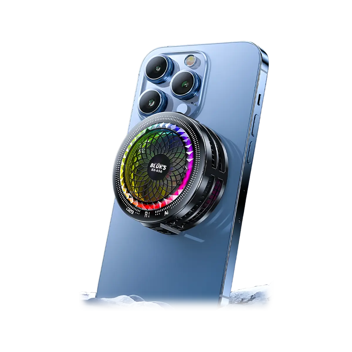 Bluks BX-656 Magnetic Mobile Phone Cooling fan Bluks BX-656 Magnetic Mobile Phone Cooling fan