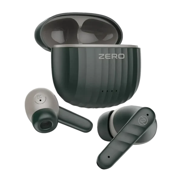 Zero Carbon Earbuds with Buds Beside Case
