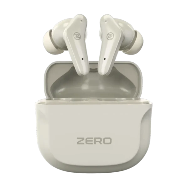 Zero Quantum Earbuds open charging case showing both earbuds